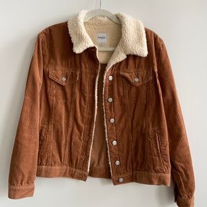 Corduroy/Fur Jacket